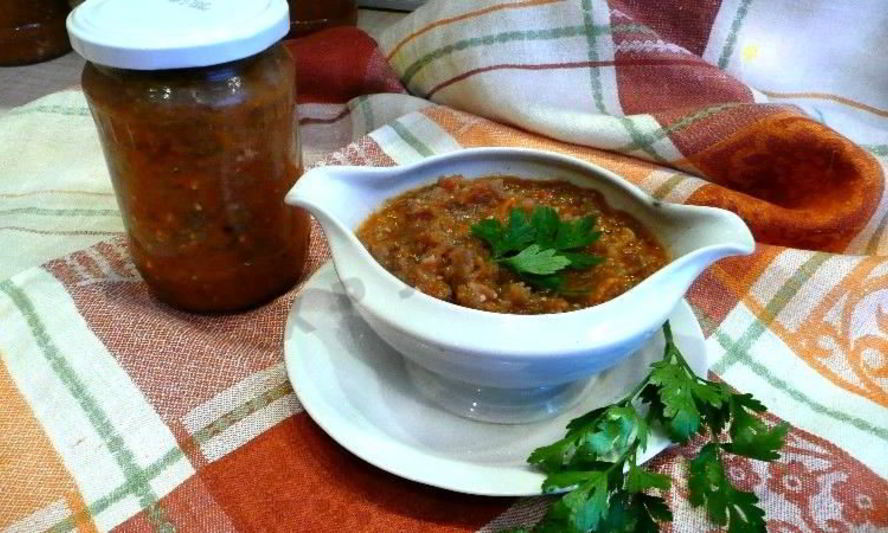 Рецепт икра из кабачков и баклажанов на зиму