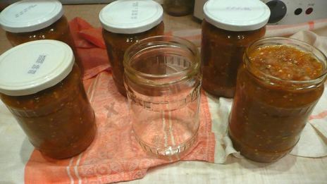 икра из кабачков и баклажанов на зиму