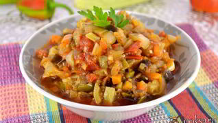 Икра из кабачков и баклажанов в мультиварке