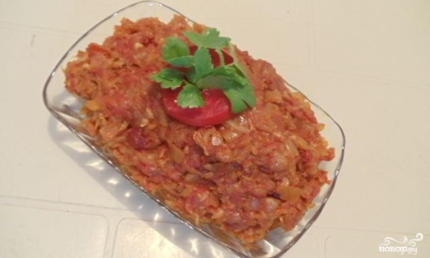 Рецепт икра из кабачков жареная