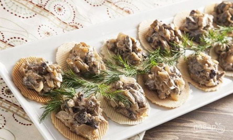 Рецепт икра из замороженных грибов