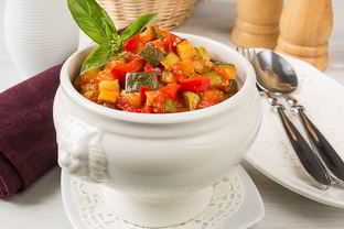 Кабачковая икра кусочками