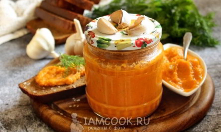Рецепт кабачковая икра с чесноком