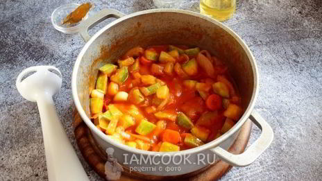 кабачковая икра с чесноком