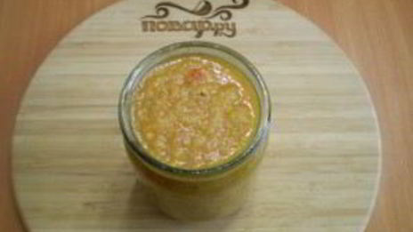 кабачковая икра с майонезом и луком