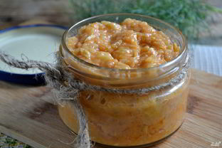 Кабачковая икра с майонезом и мивиной