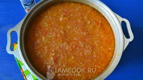 кабачковая икра с перцем