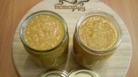 кабачковая икра с томатами на зиму