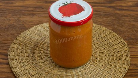 кабачковая икра с томатной пастой на зиму