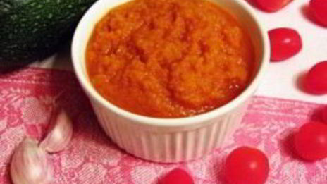 кабачковая икра с томатной пастой