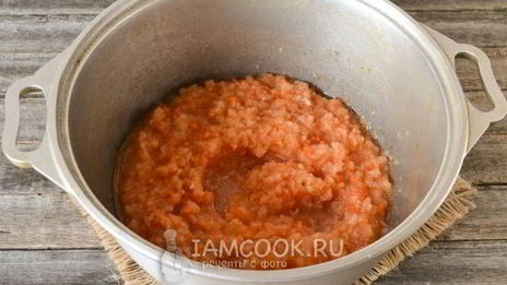 кабачковая икра с яблоками на зиму