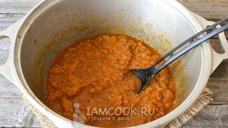 кабачковая икра с яблоками на зиму