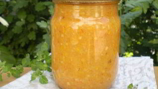Кабачковая икра в банки
