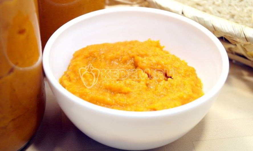 Рецепт овощная икра с ранетками