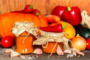 Тыквенно-кабачковая икра