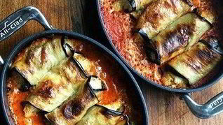 Итальянские инвольтини из баклажана