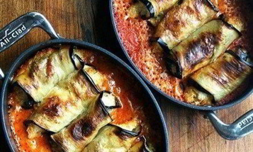 Рецепт итальянские инвольтини из баклажана