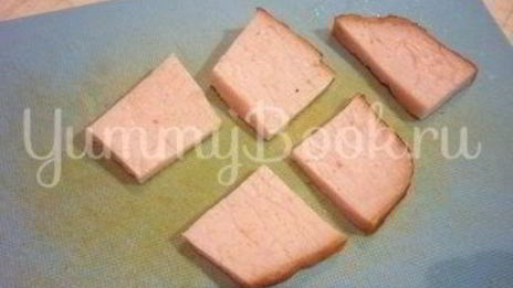 изящные канапе с грушей, ветчиной и сыром