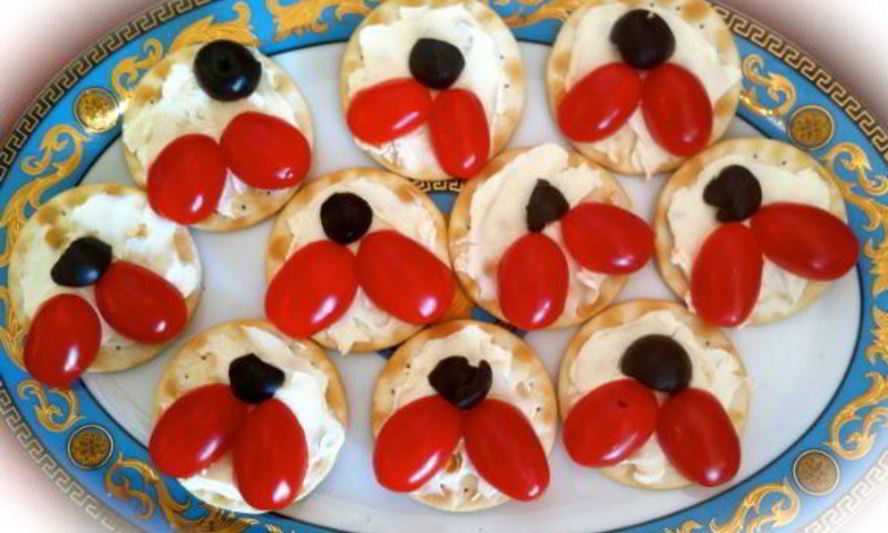 Рецепт канапе божьи коровки
