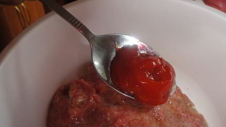 канапе из фарша и кабачков