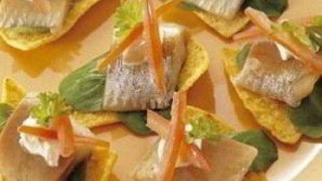 канапе из скумбрии