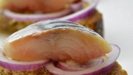 канапе из скумбрии