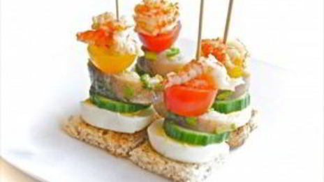 канапе из скумбрии