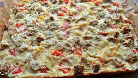 канапе из спагетти