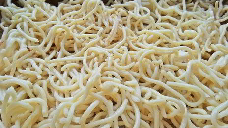 канапе из спагетти