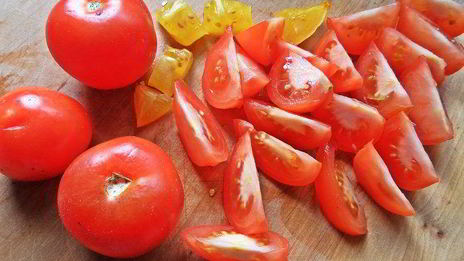 канапе из спагетти