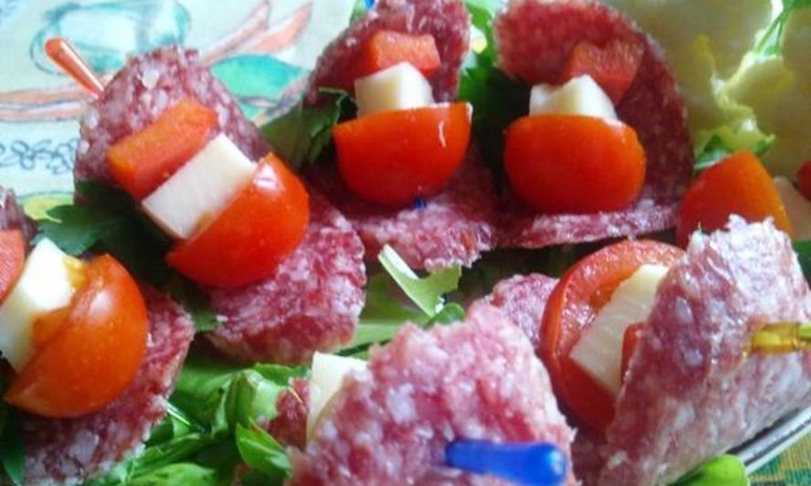 Рецепт канапе паруса