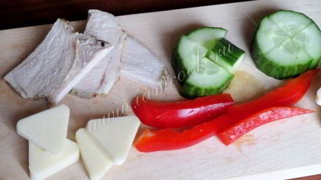 канапе праздничное ассорти