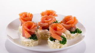 Канапе Розочки