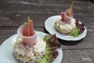 Канапе с бужениной