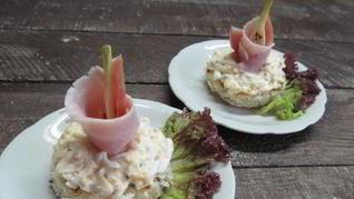 Канапе с бужениной