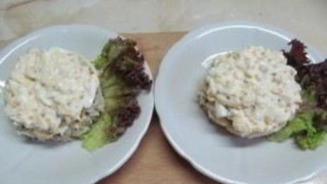 канапе с бужениной