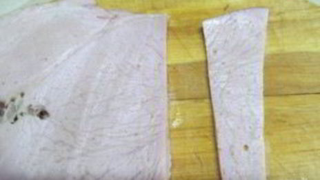 канапе с бужениной