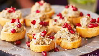 Канапе с паштетом