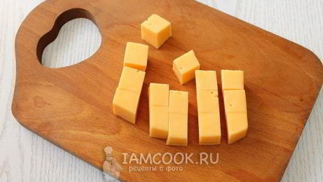 канапе с сыром и виноградом