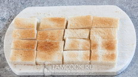 канапе с ветчиной и сыром