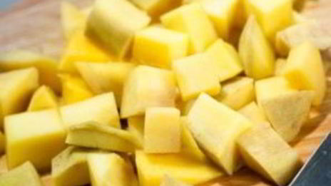 канапе с виноградом