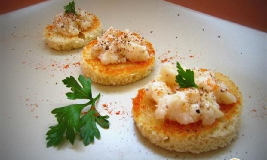 Рецепт закусочные канапе по мотивам украинской кухни
