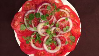 Карпаччо из помидоров