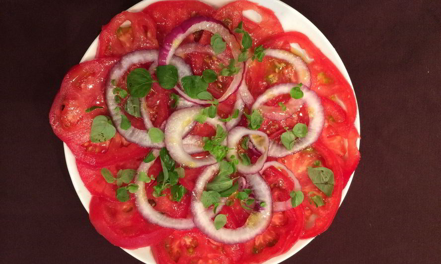 Рецепт карпаччо из помидоров
