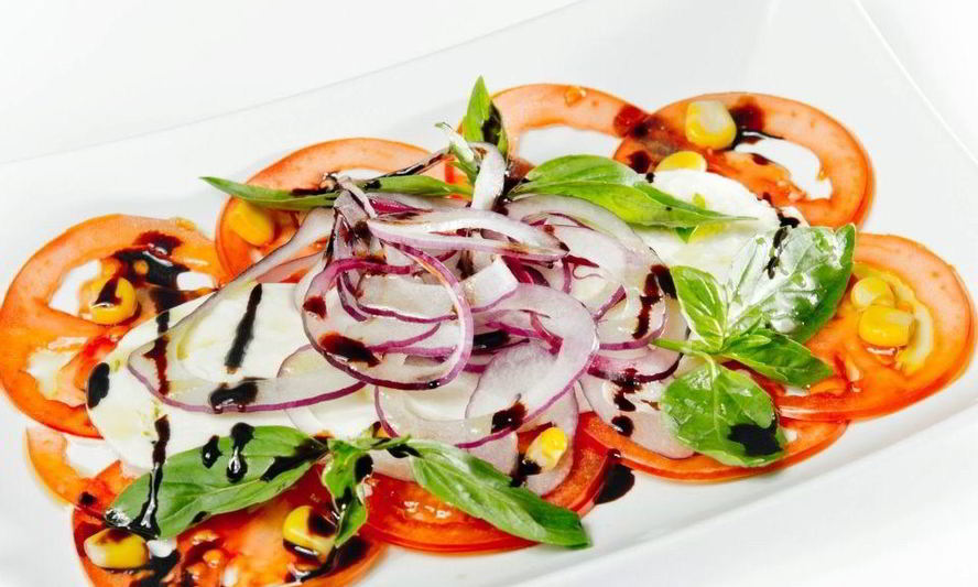 Рецепт карпаччо капрезе с моцареллой unagrande