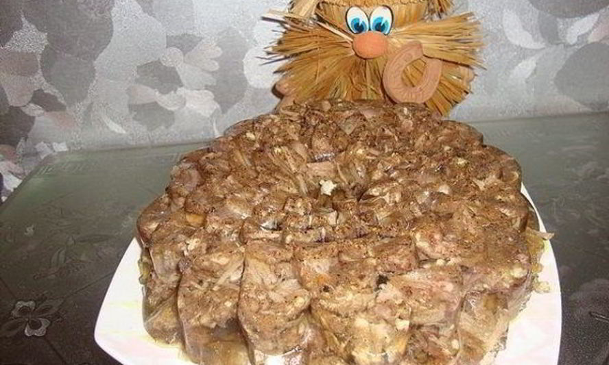 Рецепт холодец из дикого кабана