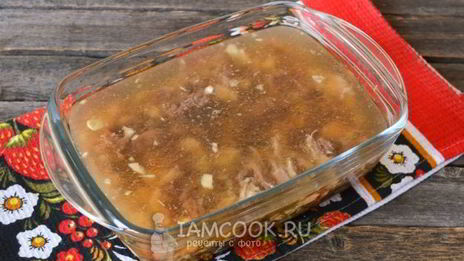 холодец из говядины и курицы