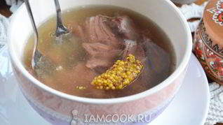 Холодец из говяжьих ножек