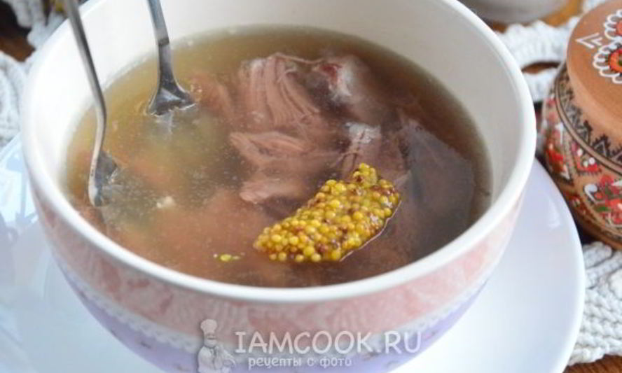 Рецепт холодец из говяжьих ножек