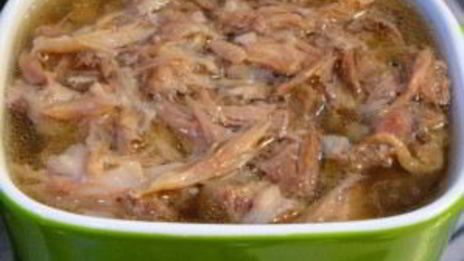 холодец из кабана